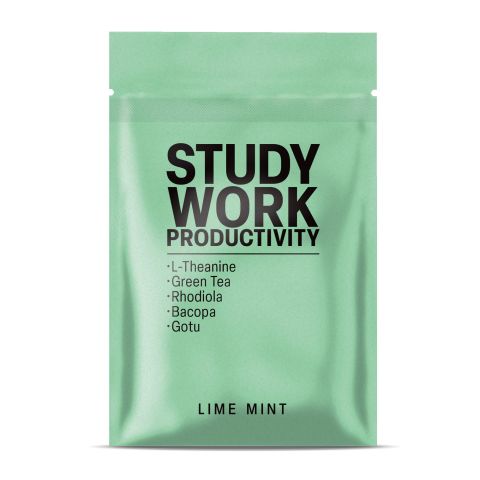 500mg - Study Work Productivity - Lime Mint - Mood Tablets - Thumbnail 3