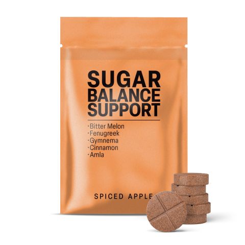 500mg - Sugar Balance Support - Spiced Apple - Mood Tablets - Thumbnail 2
