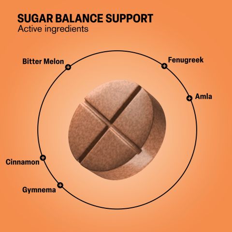 500mg - Sugar Balance Support - Spiced Apple - Mood Tablets - Thumbnail 5