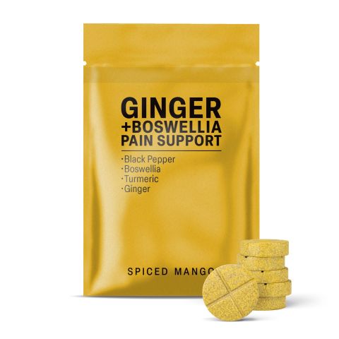 500mg - Ginger + Boswellia - Spiced Mango - Mood Tablets - Thumbnail 2