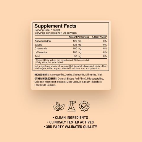 500mg - Deep Sleep - Mood Tablets - Thumbnail 9