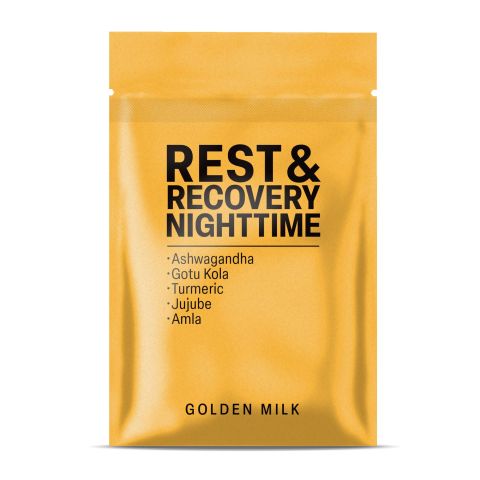 500mg - Rest & Recovery Nighttime - Golden Milk - Mood Tablets - Thumbnail 3