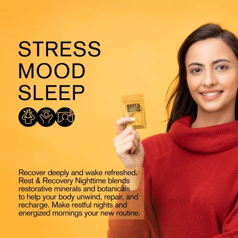 500mg - Rest & Recovery Nighttime - Golden Milk - Mood Tablets - Thumbnail 6
