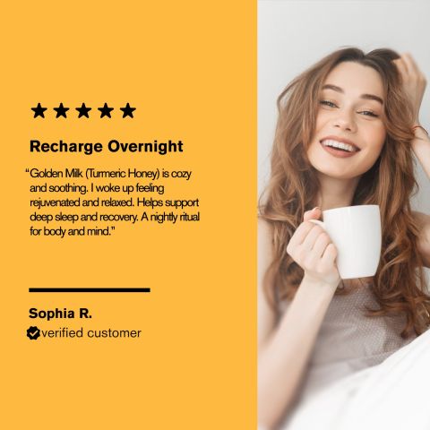 500mg - Rest & Recovery Nighttime - Golden Milk - Mood Tablets - Thumbnail 7