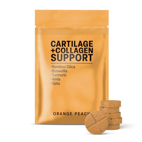 500mg - Collagen + Cartilage Support - Orange Peach - Mood Tablets - Thumbnail 2
