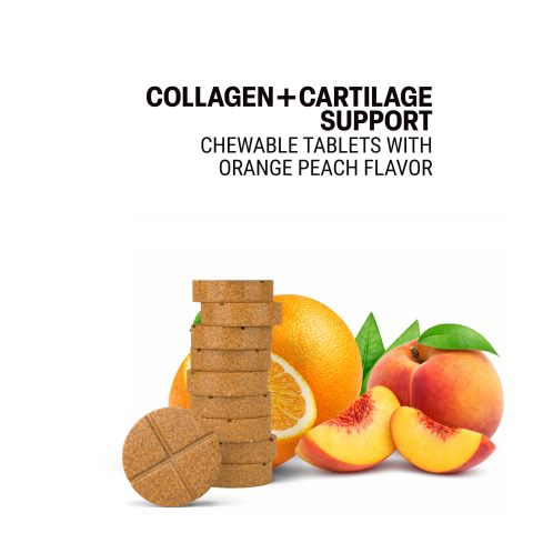 500mg - Collagen + Cartilage Support - Orange Peach - Mood Tablets - Thumbnail 4