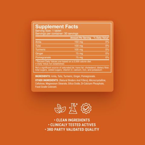 500mg - Daily Immune Booster - Mood Tablets - Thumbnail 9