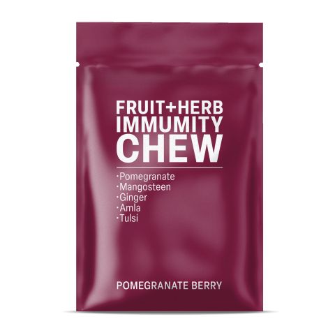 500mg - Fruit + Herb Immunity - Pomegranate Berry - Mood Tablets - Thumbnail 3