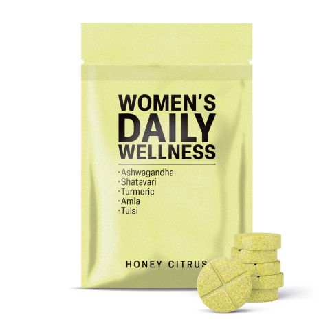 500mg - Women’s Daily Wellness - Honey Citrus - Mood Tablets - Thumbnail 2