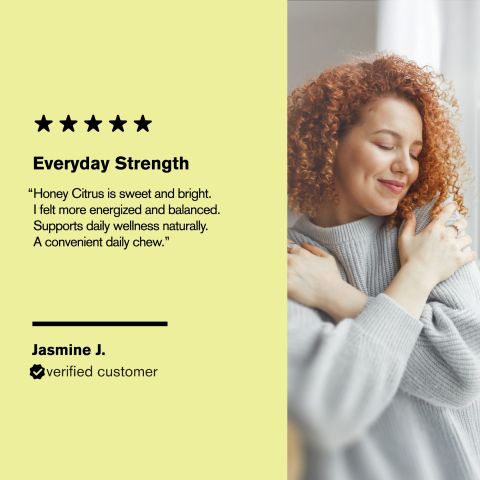 500mg - Women’s Daily Wellness - Honey Citrus - Mood Tablets - Thumbnail 7