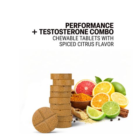 500mg - Performance+Testosterone Combo - Spiced Citrus - Mood Tablets - Thumbnail 4