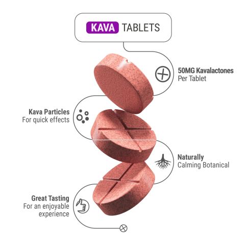 50mg Kava Nano Tablets - Raspberry - Simply Tabs - Thumbnail 5