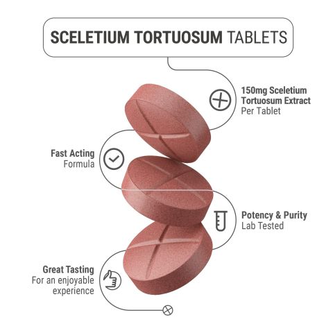 150mg Sceletium Tortuosum Extract Tablets - Berries - Simply Tabs - Thumbnail 5