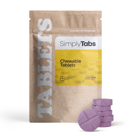 60mg 7-Hydroxy Tablets - Grape - Simply Tabs - Thumbnail 2