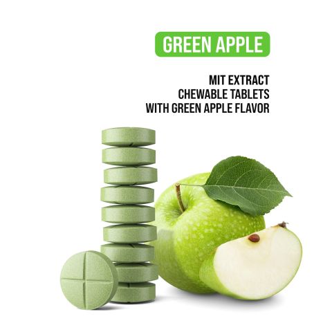 20mg MIT Extract Tablets - Green Apple - Simply Tabs - Thumbnail 4