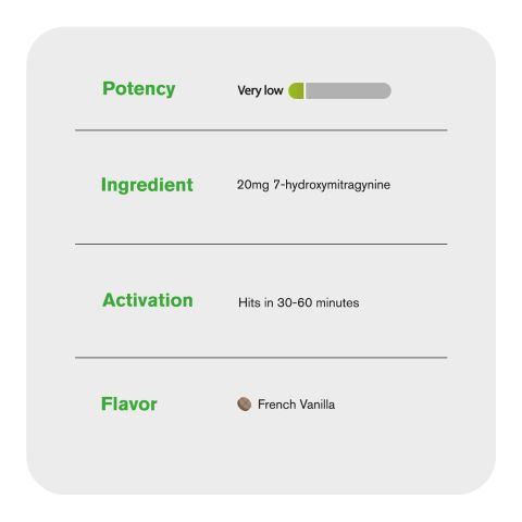 20mg 7-Hydroxy Tablets - French Vanilla - Simply Tabs - Thumbnail 7