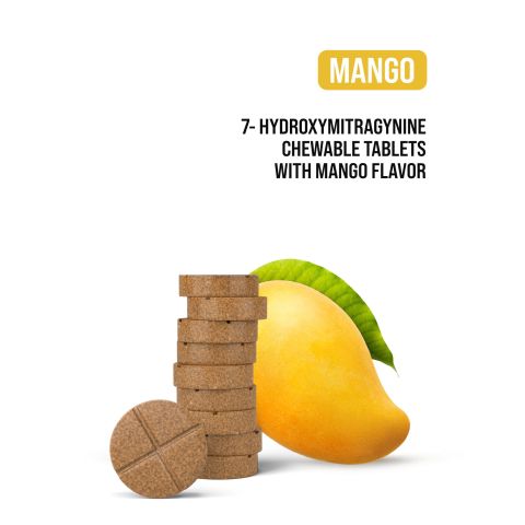 70mg 7-Hydroxy Tablets - Mango - Simply Tabs - Thumbnail 4
