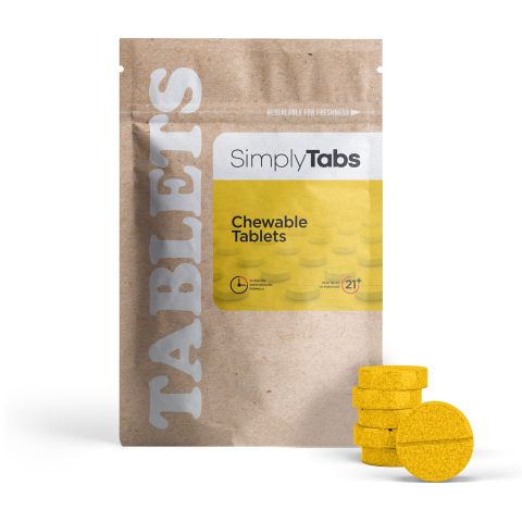 25mg Delta 9 Nano Tablets - Lemon - Simply Tabs - Thumbnail 2