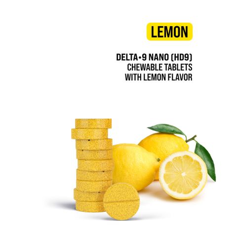25mg Delta 9 Nano Tablets - Lemon - Simply Tabs - Thumbnail 4