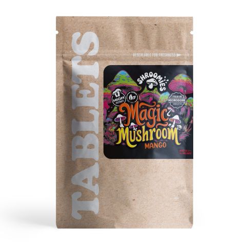 1,200mg Magic Mushroom Tablets - Mango - Shrooomies - Thumbnail 3