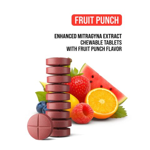 20mg Enhanced Mitragyna Extract Tablets - Fruit Punch - Simply Tabs - Thumbnail 4