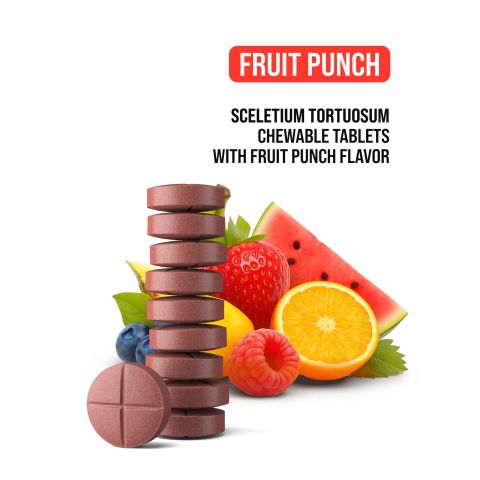 150mg Sceletium Tortuosum Extract Tablets - Fruit Punch - Simply Tabs - Thumbnail 4