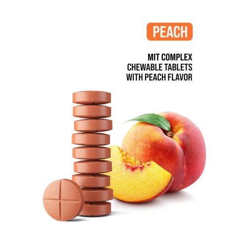30mg MIT Complex Tablets - Peach - Simply Tabs - Thumbnail 4