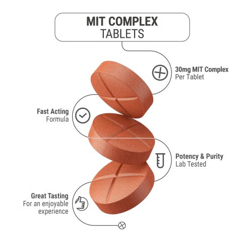 30mg MIT Complex Tablets - Peach - Simply Tabs - Thumbnail 5