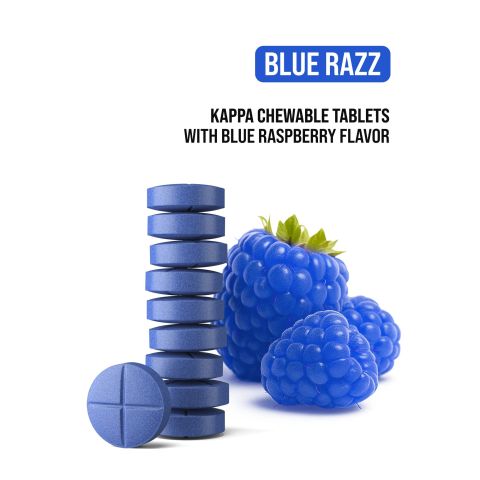 30mg Kappa Blend Tablets - Blue Razz - Simply Tabs - Thumbnail 4
