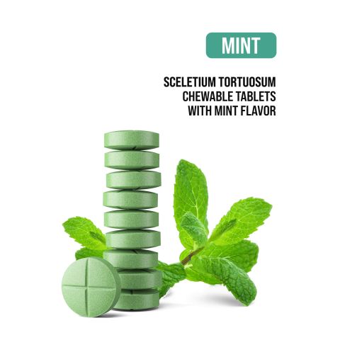 200mg Sceletium Tortuosum Extract Tablets - Mint - Simply Tabs - Thumbnail 4