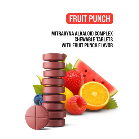 20mg Mitragyna Alkaloid Complex Tablets - Fruit Punch - Simply Tabs - Thumbnail 4