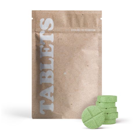 50mg L-THP Tablets - Green Apple Mint - Simply Tabs - Thumbnail 2