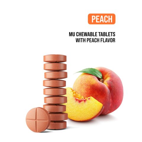 30mg MU Blend Tablets - Peach - Simply Tabs - Thumbnail 4