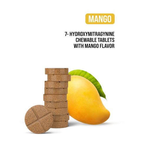 100mg 7-Hydroxy Tablets - Mango - Simply Tabs - Thumbnail 4