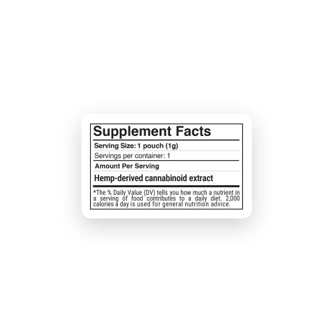 1,000mg CBD Isolate Nano Powder - Chill Extreme - Thumbnail 9