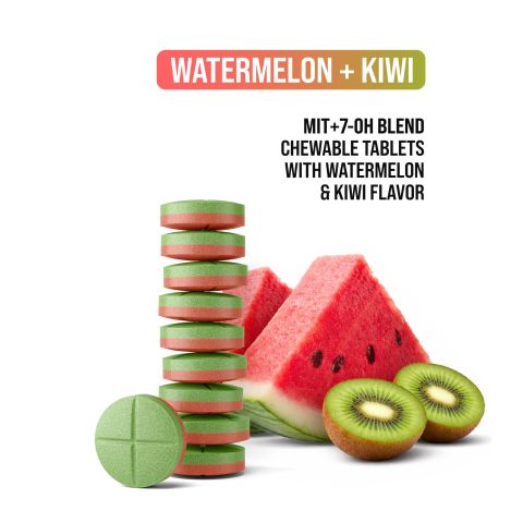 200mg 7-Hydroxy & Mitragynine Tablets - Watermelon + Kiwi - Simply Tabs - Thumbnail 5