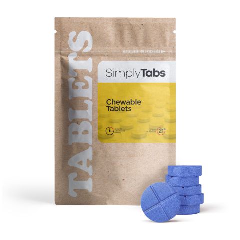 50mg 7-Hydroxy Tablets - Blue Razz - Simply Tabs - Thumbnail 2