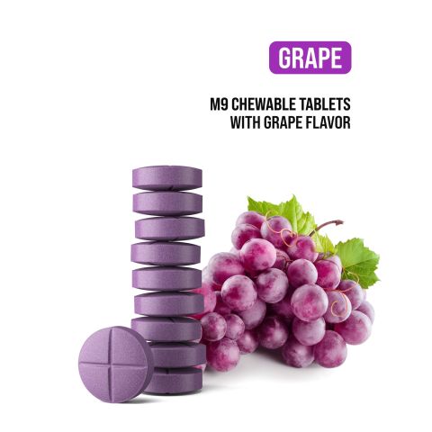 30mg M9 Blend Tablets - Grape - Simply Tabs - Thumbnail 4