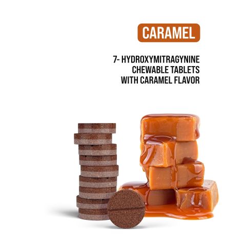 20mg 7-Hydroxy Tablets - Caramel - Simply Tabs - Thumbnail 4