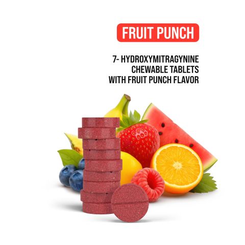 30mg 7-Hydroxy Tablets - Fruit Punch - Simply Tabs - Thumbnail 4