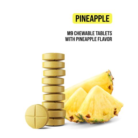 20mg M9 Blend Tablets - Pineapple - Simply Tabs - Thumbnail 4