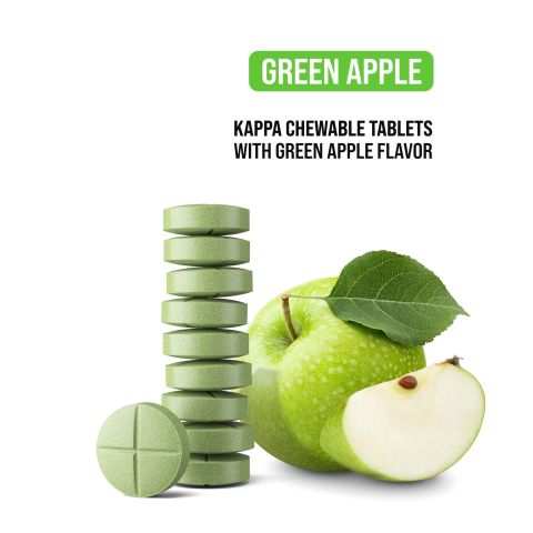20mg Kappa Blend Tablets - Green Apple - Simply Tabs - Thumbnail 4