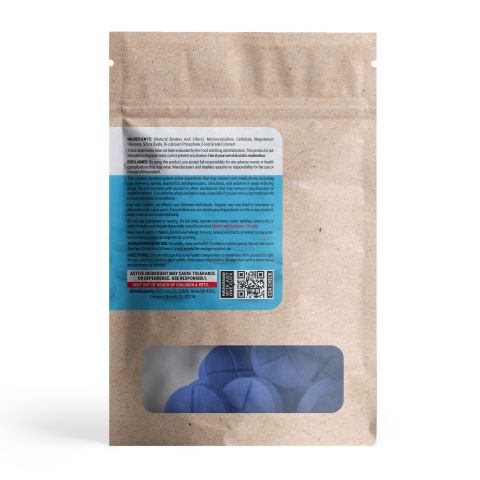 50mg 7-Hydroxy Effervescent Tablets - Blue Razz - Simply Tabs - Thumbnail 10