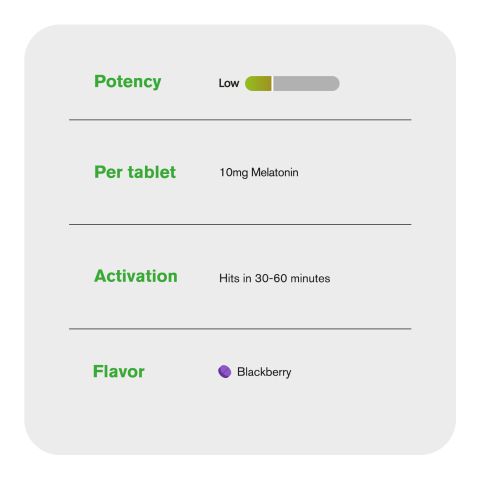 10mg Melatonin Tablets - Blackberry - Simply Tabs - Thumbnail 6
