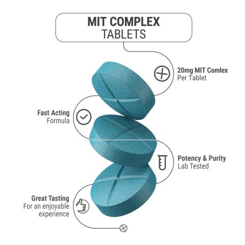 20mg MIT Complex Tablets - Unflavored - Simply Tabs - Thumbnail 5