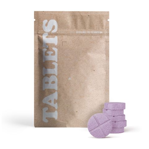 50mg L-Theanine & L-THP Tablets - Blueberry Lavander - Simply Tabs - Thumbnail 3