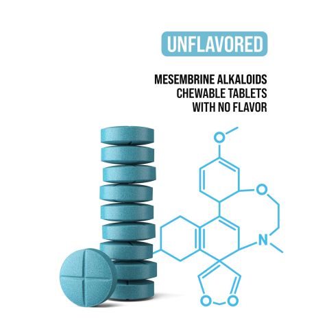 150mg Kanna Extract 5% Mesembrine Tablets - Unflavored - Simply Tabs - Thumbnail 4