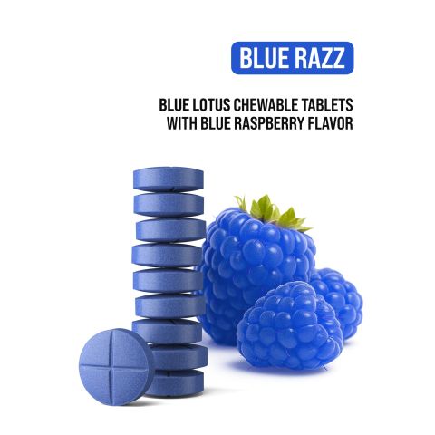 200mg Blue Lotus Extract Tablets - Blue Razz - Simply Tabs - Thumbnail 4