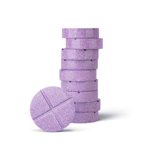 50mg Broad Spectrum CBD Nano Tablets - Grape - Simply Tabs - Thumbnail 1