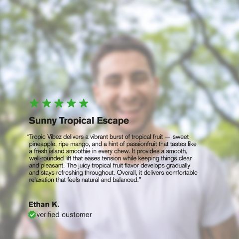 200mg Full Spectrum CBD Tablets - Tropical VIbez - Simply Tabs - Thumbnail 10